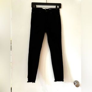 7 for All Mankind Ankle skinny mid rise jean